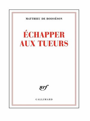 cover image of Échapper aux tueurs